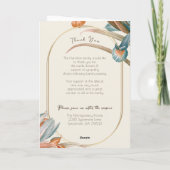  Bloemenbegrafenis Overlijdensvolgorde Programma (Achterkant)