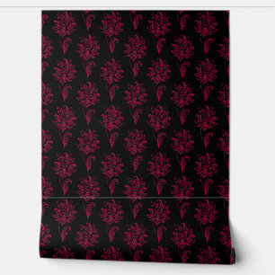 bloemenbehang - Elegante Retro Floral De Behang