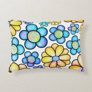 Bloemenbloei 12x16 Accent Kussen
