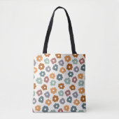 Bloemenbloem Canvas tas (Voorkant)
