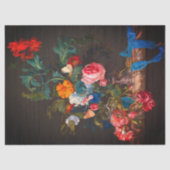  bloemenboeket bloemendecoupage tissuepapier (Voorkant)