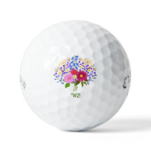 Bloemenboeket Golfballen