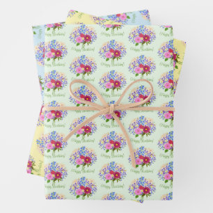 Bloemenboeket Inpakpapier Vellen