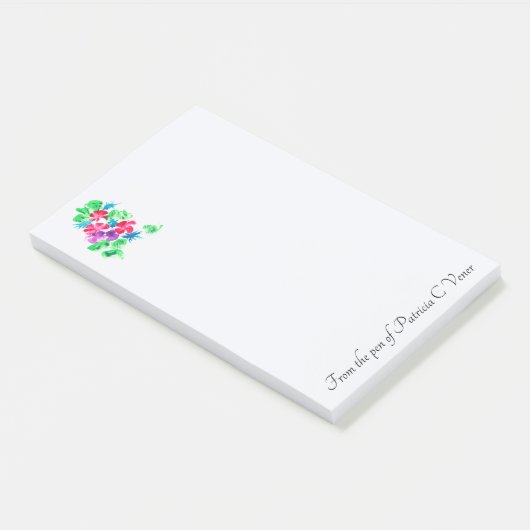 bloemenboeket post-it® notes (Schuin)