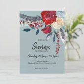 Bloemenboeket voor alle gelegenheden kaart (Staand voorkant)