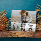 Bloemenbonus mama-herinneringsraster fotoplaat (Zijkant)