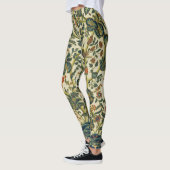  bloemenborduurwerk print leggings (Links)