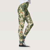  bloemenborduurwerk print leggings (Rechts)
