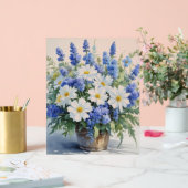 Bloemenbos Elegante Waterverf Acryl Bord (Huwelijk)