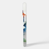 Bloemenbos Elegante Waterverf Case-Mate iPhone Case (Achterkant / Links)