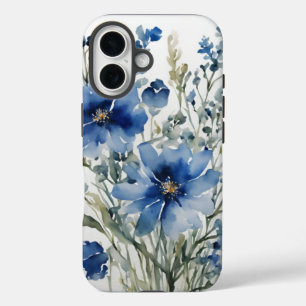 Bloemenbos Elegante Waterverf iPhone 16 Hoesje