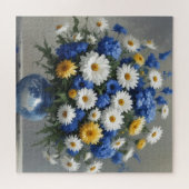 Bloemenbos Elegante Waterverf Legpuzzel (Horizontaal)