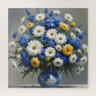 Bloemenbos Elegante Waterverf Legpuzzel