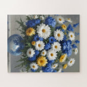 Bloemenbos Elegante Waterverf Legpuzzel (Horizontaal)