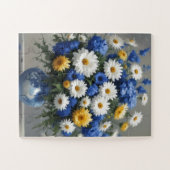 Bloemenbos Elegante Waterverf Legpuzzel (Horizontaal)