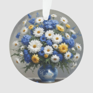Bloemenbos Elegante Waterverf Ornament