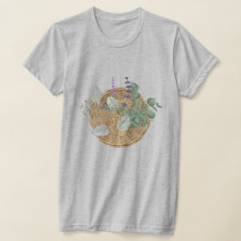 Bloemenbos in mand t-shirt