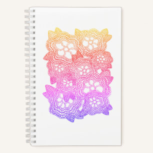 BLOEMENBREI 5.5x8.5 Spiraal Notebook Notitieboek
