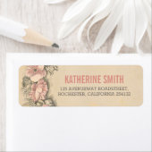  bloemenbruiloft Adresetiketten Etiket (Insitu)