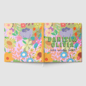 bloemenbruiloft gastenboek (Volledig)