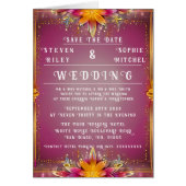 bloemenbruiloft uitnodiging (Voorkant)