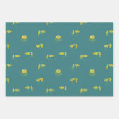   bloemencadeauwrap set inpakpapier vel (Voorkant 3)