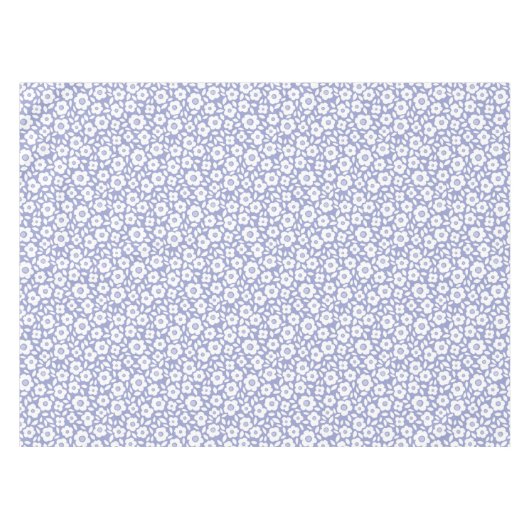 bloemencascade Periwinkle Tafelkleed (Voorkant (Horizontaal))