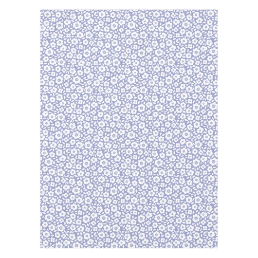 bloemencascade Periwinkle Tafelkleed (Voorkant)