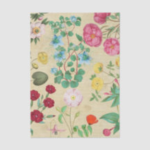 Bloemencollage Decoupage Tissuepapier Vel