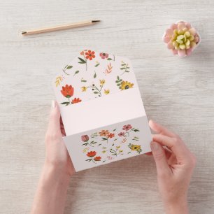 bloemencollectie all in one uitnodiging