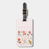 bloemencollectie bagagelabel (Voorkant verticaal)