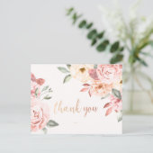 Bloemendank briefkaart (Staand voorkant)