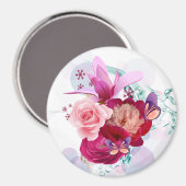 Bloemendecor 12 magneet (Voorkant / Achterkant)