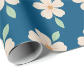 Bloemendecor  cadeaupapier (Rol Hoek)