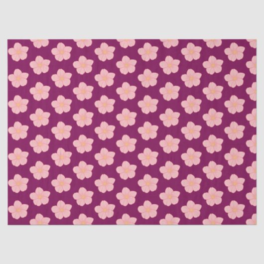 Bloemendecor tissuepapier (Voorkant)