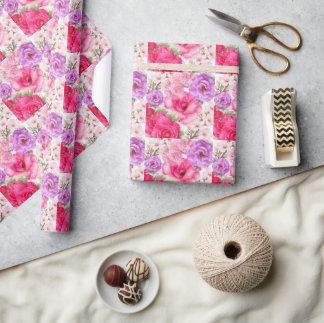 Bloemendesign Cadeaupapier