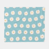 Bloemendesign fleece deken (Voorkant (Horizontaal))