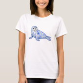 Bloemendesign havenrob t-shirt (Voorkant)