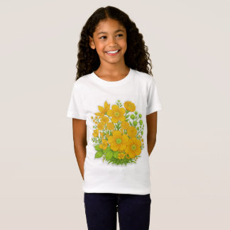 Bloemendesign printkunst  t-shirt