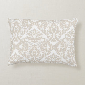 Bloemendessin op vintagebehang accent kussen
