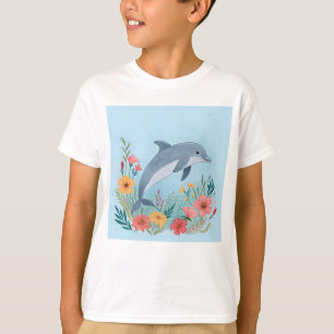 Bloemendolfijn T-shirt