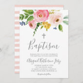 bloemendoop kaart (Voorkant / Achterkant)