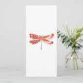 Bloemendragonfly met sieraden sakura programma (Staand voorkant)