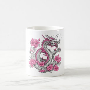 Bloemendrak koffiekop koffiemok