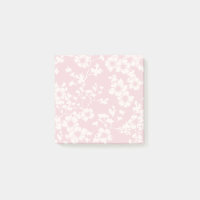 Bloemendraperie - Roze Post-it Notes