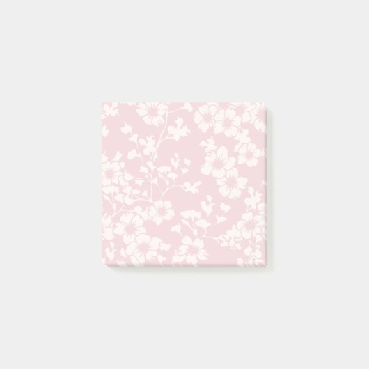 Bloemendraperie - Roze Post-it Notes (Voorkant)