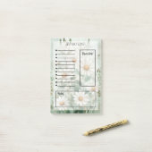 Bloemendrempelingenlijst Post-it® Notes (Op bureau)