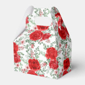 Bloemendruk Party Favor Doos Bedankdoosjes (Achterkant)