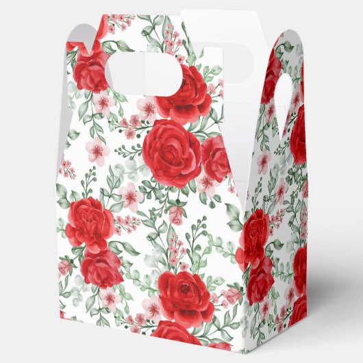 Bloemendruk Party Favor Doos Bedankdoosjes (Geopend)