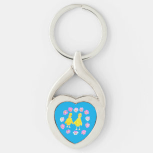 Bloemeneendjes Sleutelhanger